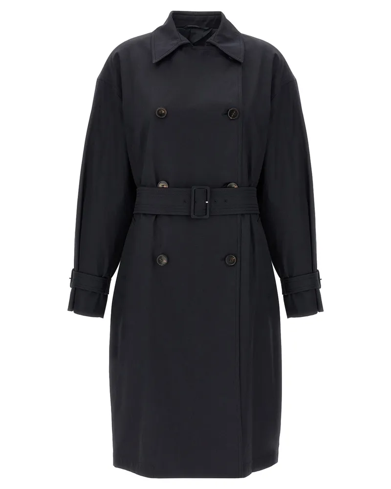 Max Mara Ebrien' Trenchcoat Blue