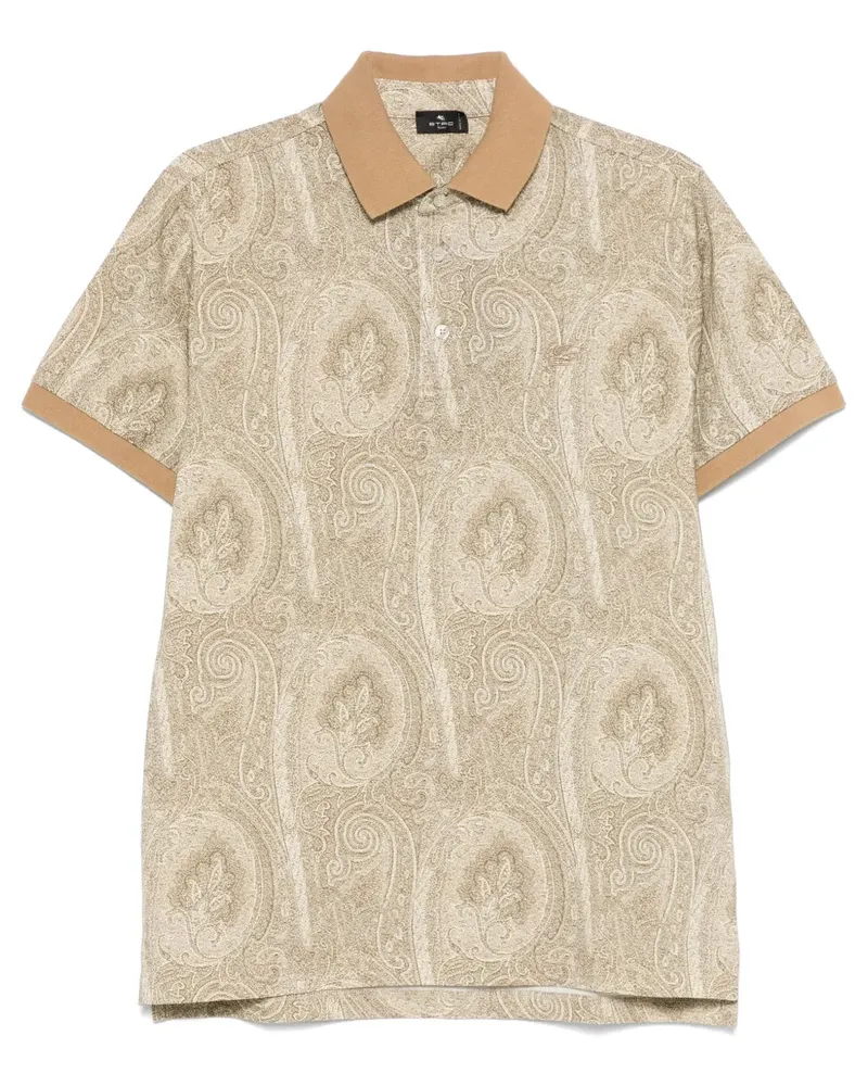 Etro Polo -Shirt mit Paisley Print X0820