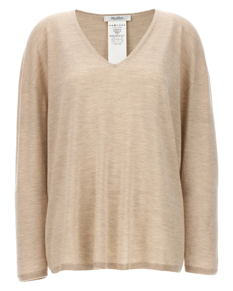 Max Mara Freccia' Pullover Beige