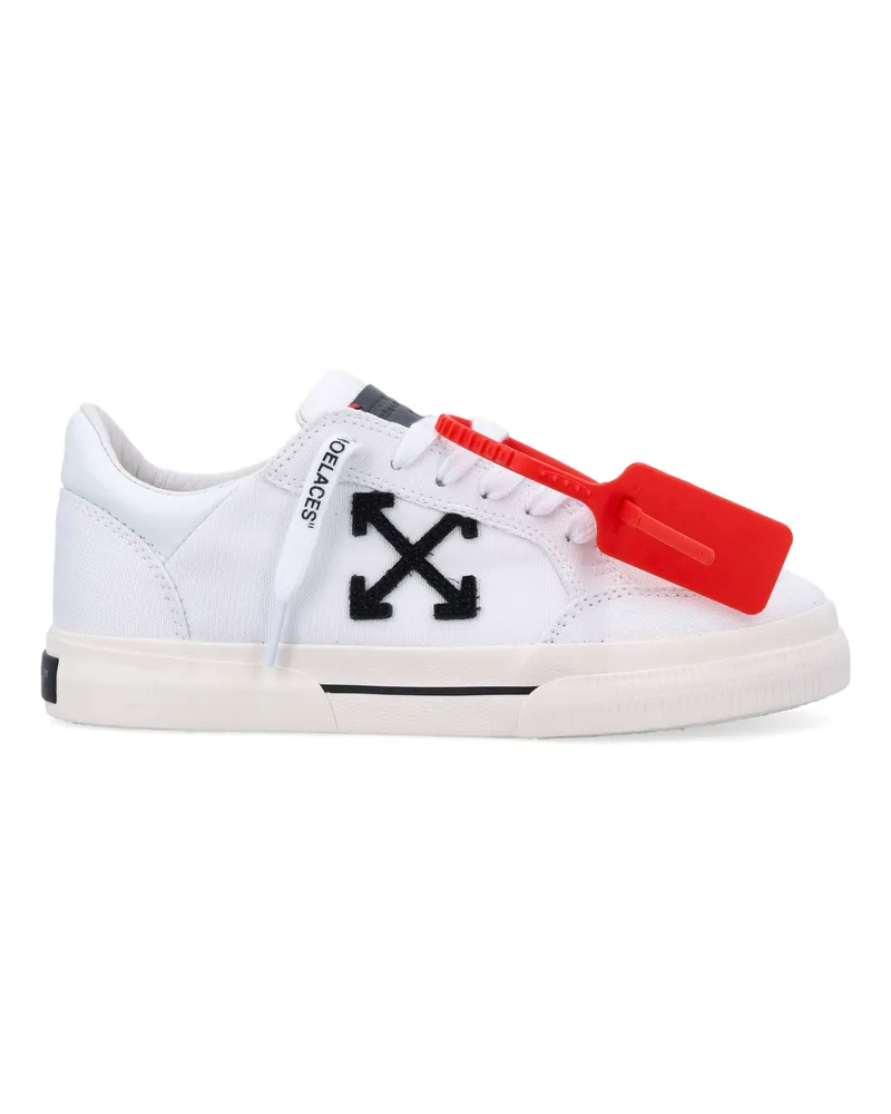 OFF-WHITE Aus weißen Turnschuhen Bianco