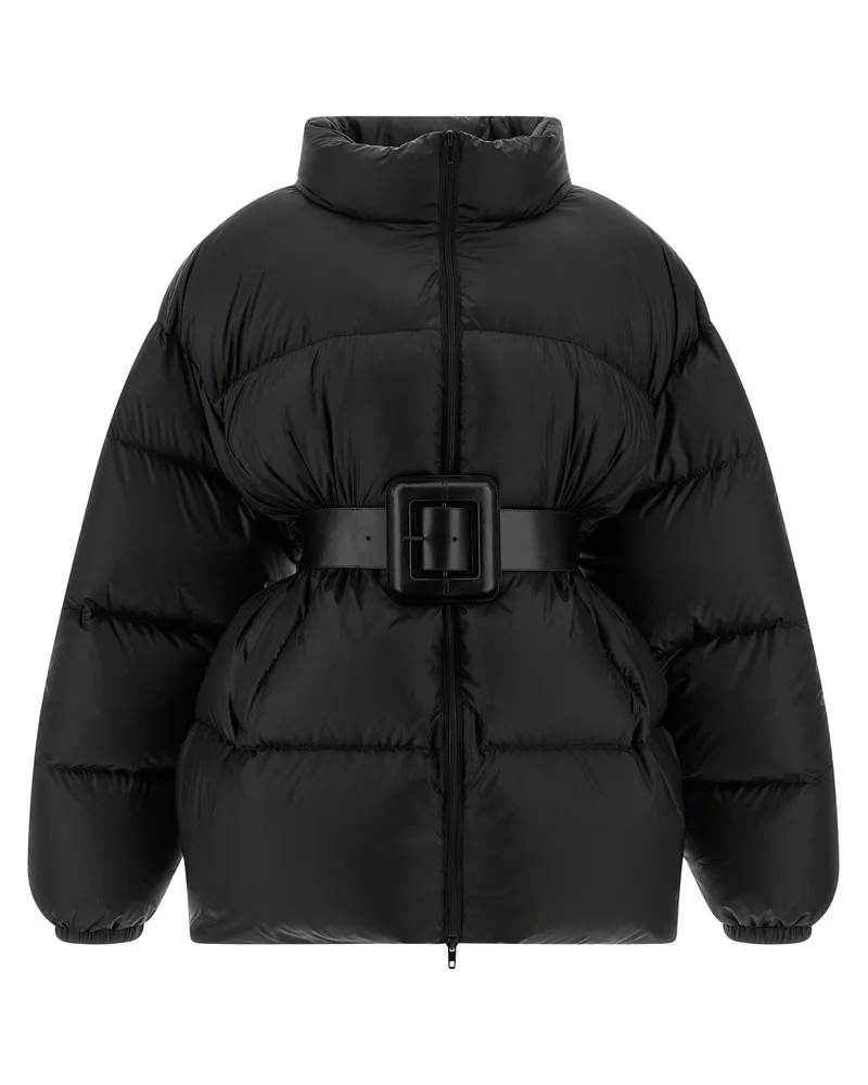 Balenciaga Hourglass' Daunenjacke Black