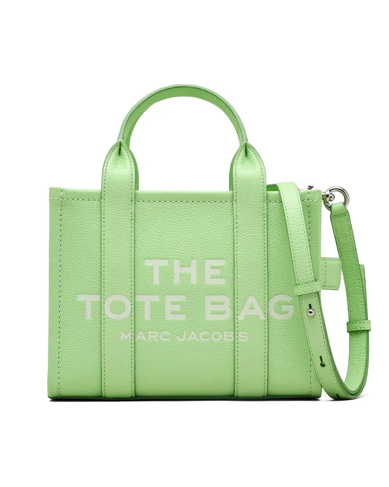 Marc Jacobs das Leder kleine Einkaufstasche Pfefferminze Green