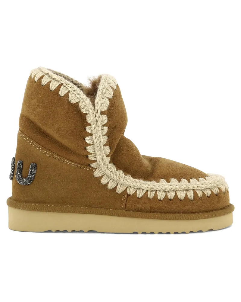 Mou Stiefeletten Beige
