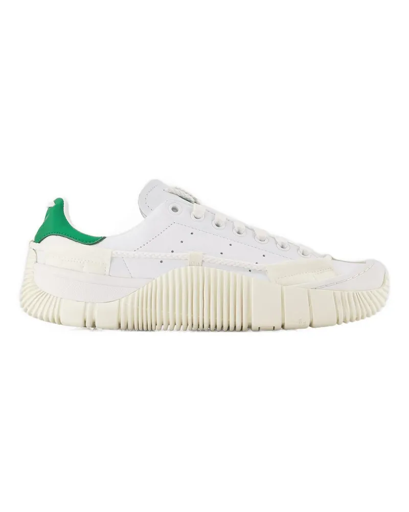 adidas Taucher Stan Craig Green Turnschuhe in weißem Leder White