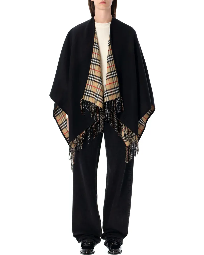 Burberry Coats schwarz Black
