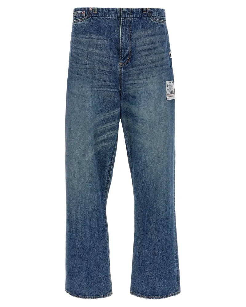 MIHARAYASUHIRO Stonewashed Jeans Blue