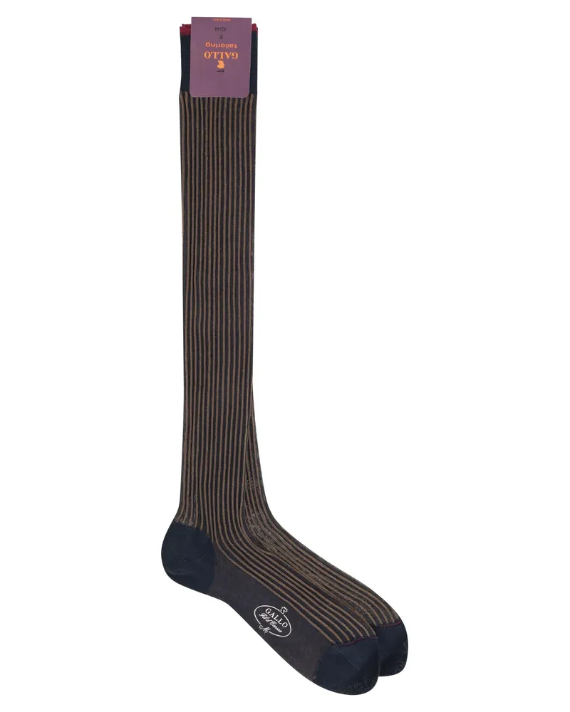 Gallo Baumwolle lange Socken Brown