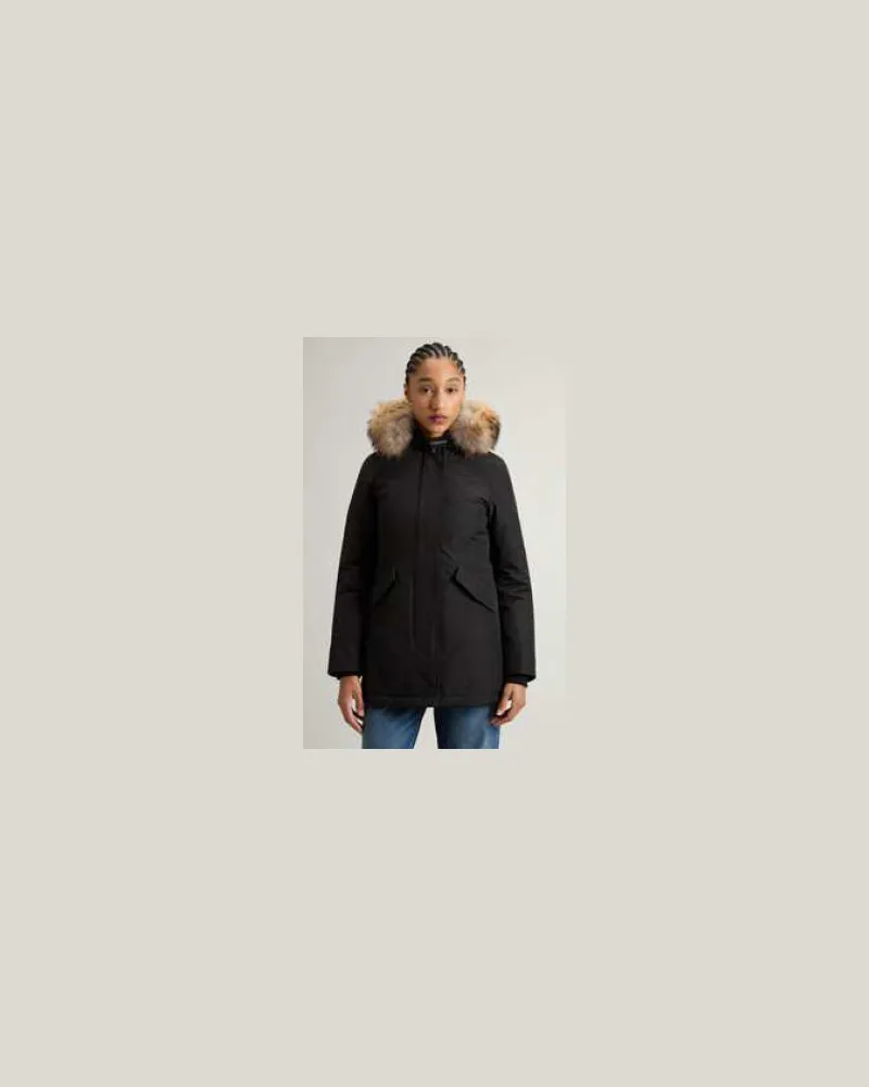 Woolrich beschichtet schwarz Black