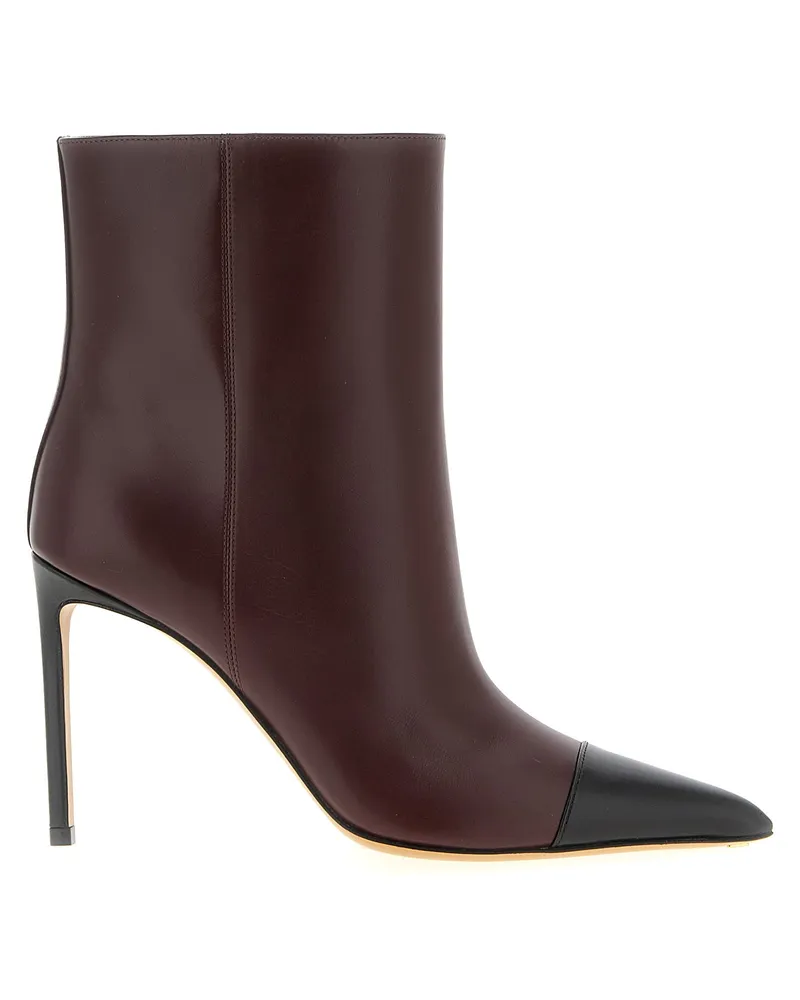 Francesco Russo R1 B1020' Knöchelstiefel Bordeaux