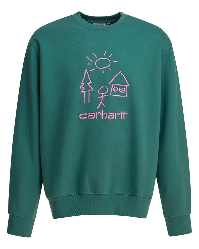 Carhartt WIP Masterpiece“ Sweatshirt Green