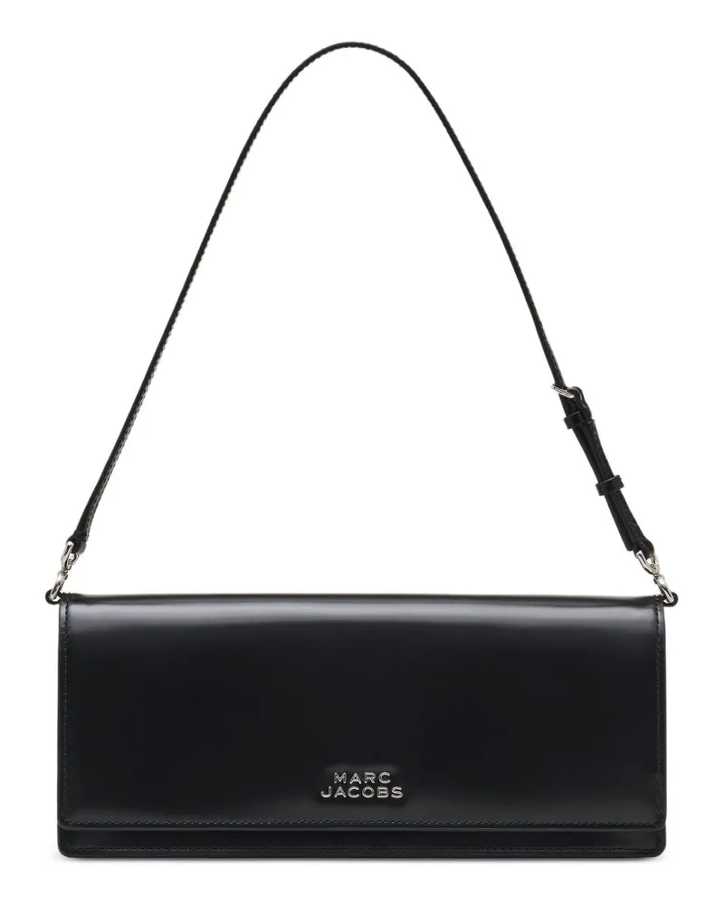 Marc Jacobs The Mirror Schultertasche aus Leder Black