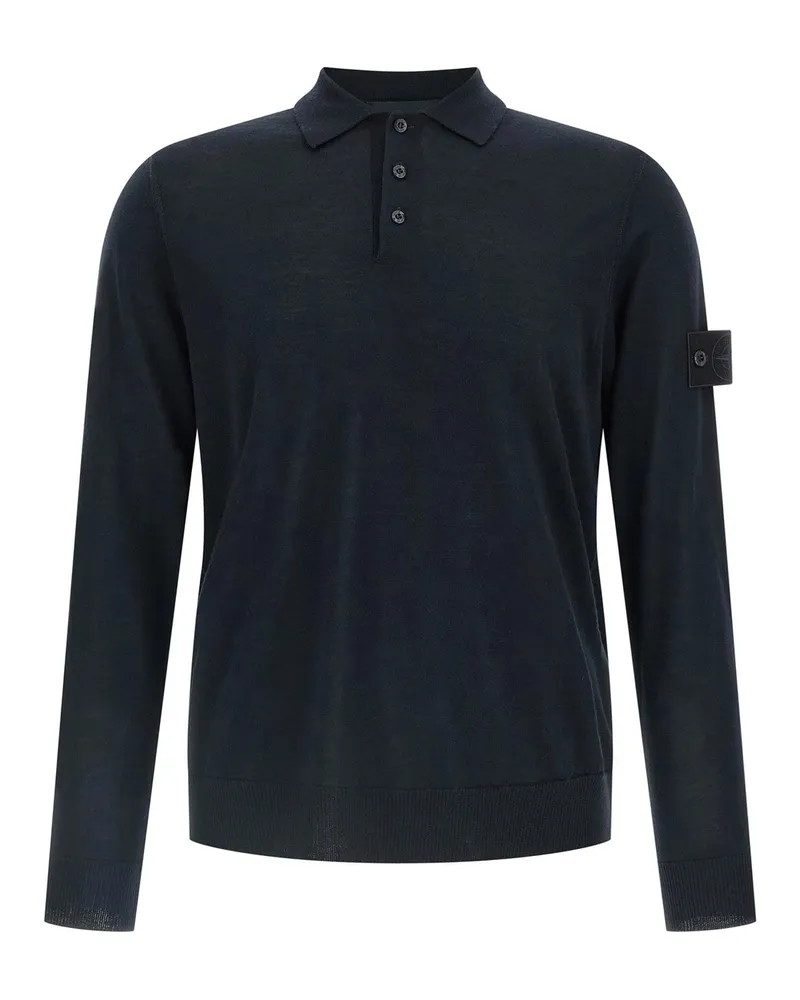 Stone Island Pullover Blau Blue