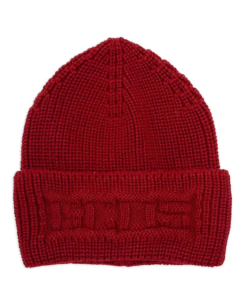 GCDS strickte Hut Bordeaux