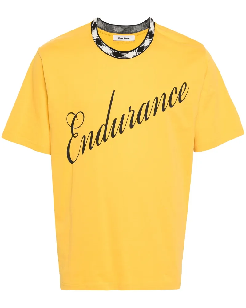 Wales Bonner Ausdauer T -Shirt 