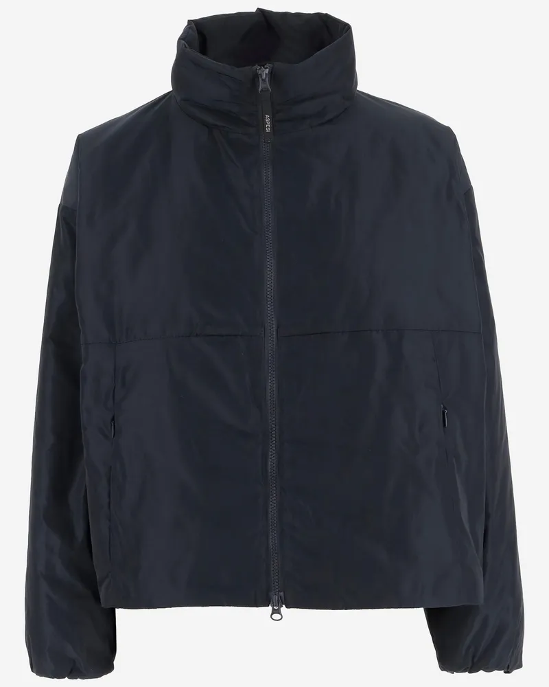 ASPESI Nylon -Bomberjacke Blue