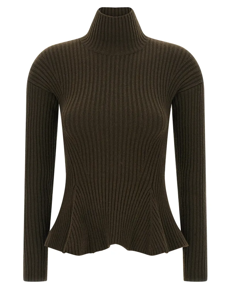Max Mara Rollkragenpullover 'Bolsena1234' von Green