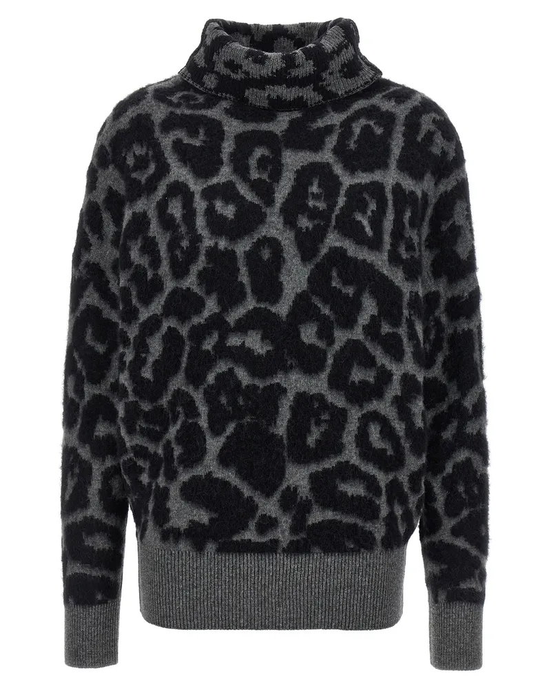 Stella McCartney Turtle Neck -Pullover Gray