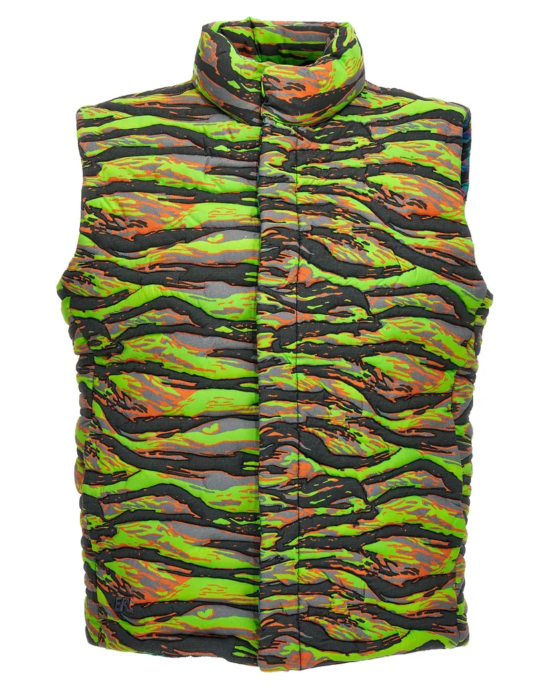 ERL Camouflage Weste Multicolor