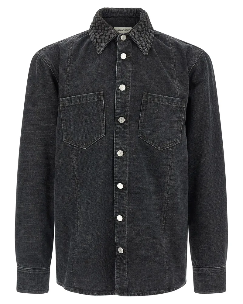 Namacheko Hemd „Gervis Braided Black