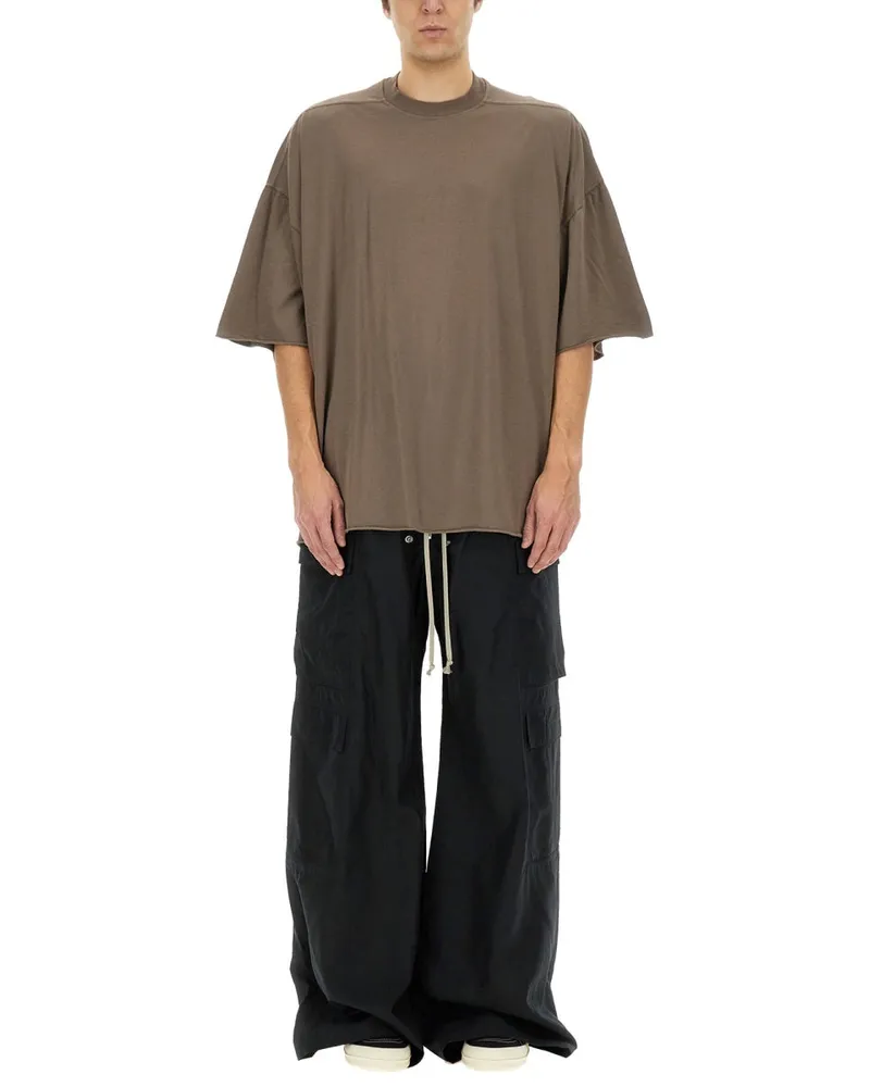 DRKSHDW by Rick Owens Tommy" T -Shirt Dove