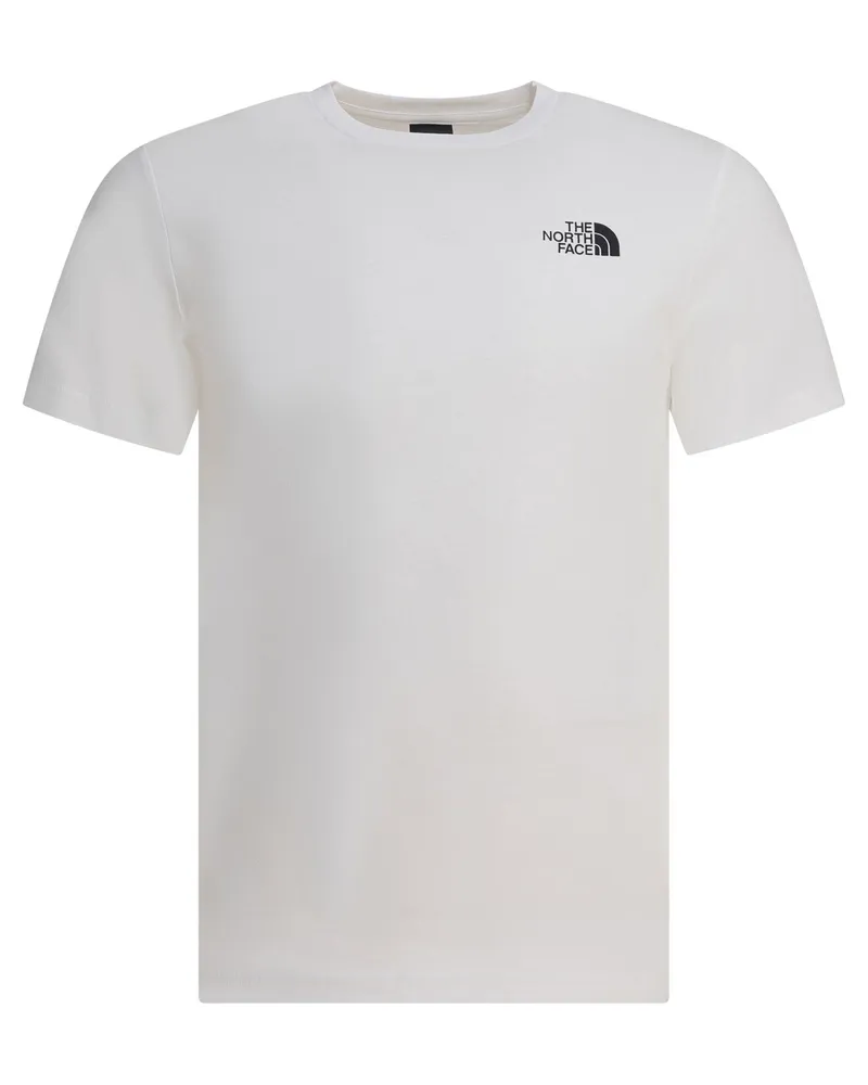 The North Face Vertical Ss Tee“ T-Shirt White