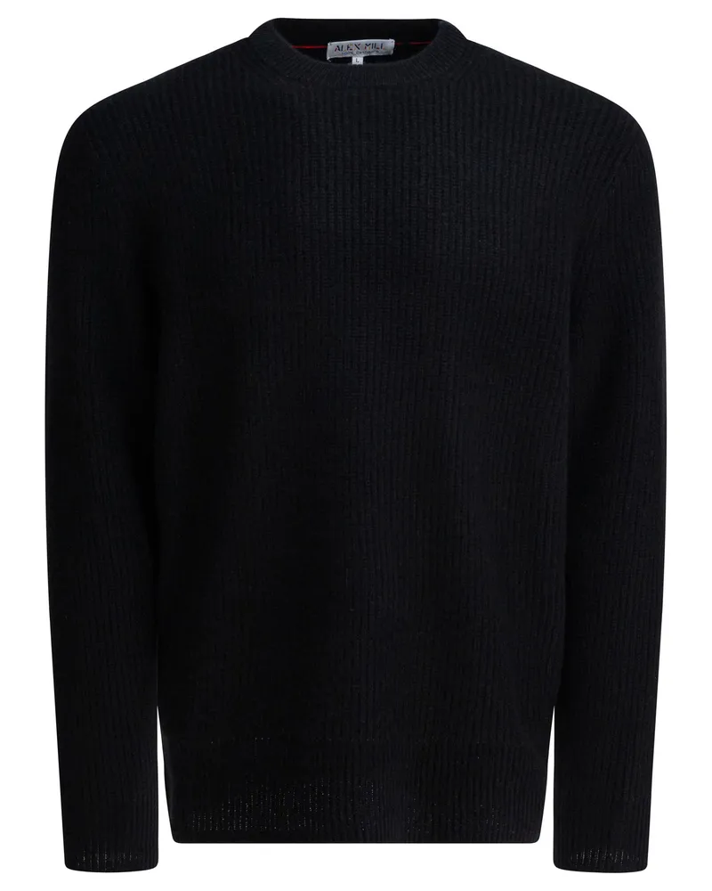 Alex Mill Jordan“ Rundhalspullover Black
