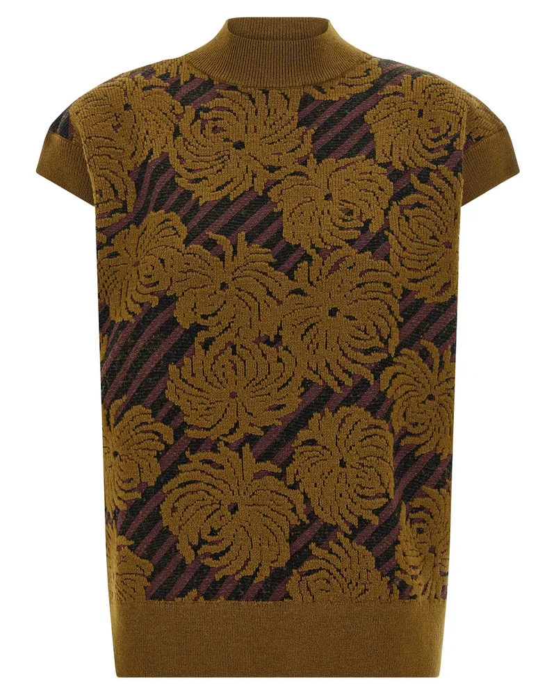 Dries van Noten Trocknen Van Note 'tepic' Weste Green