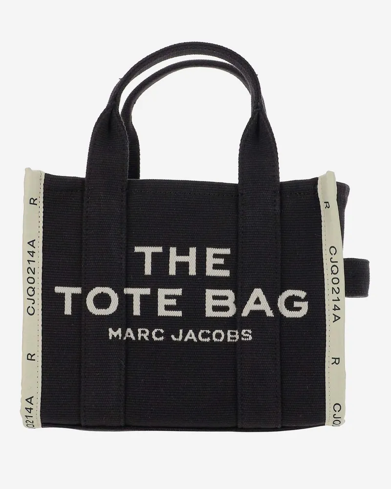 Marc Jacobs die Jacquard Mini -Einkaufstasche Black