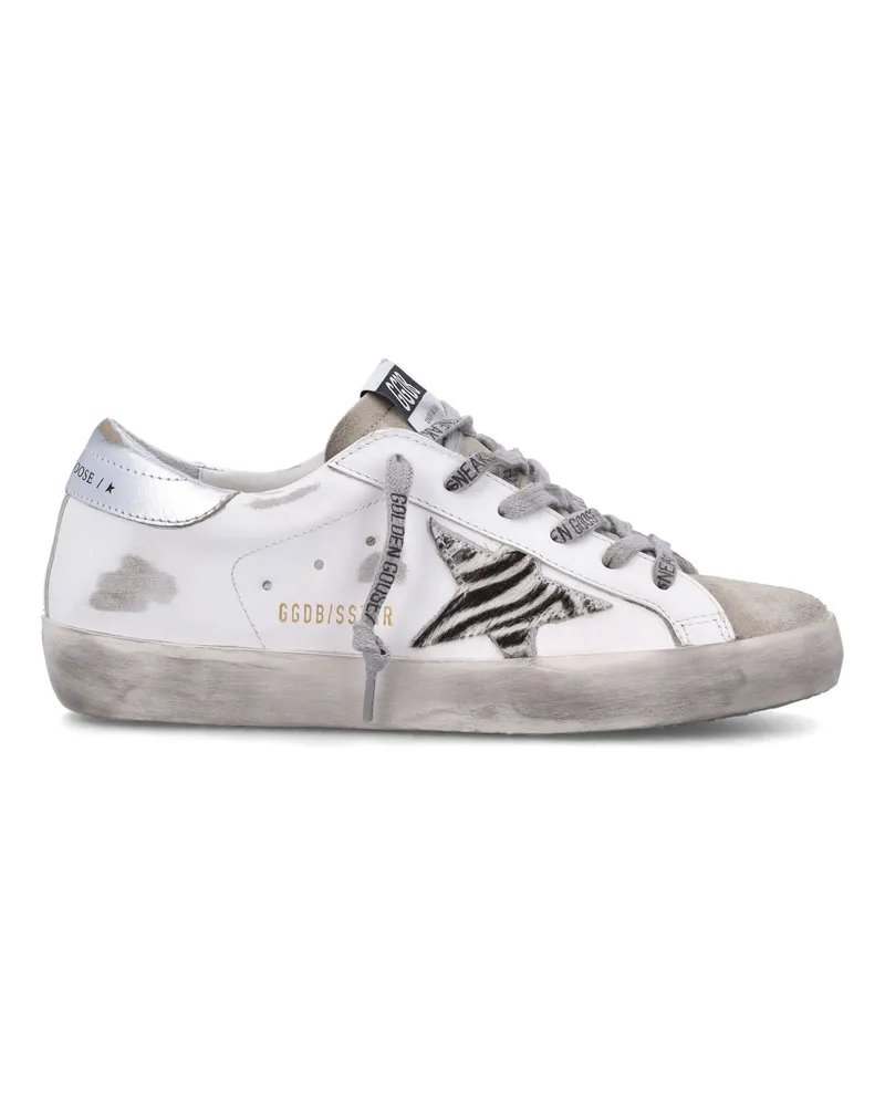 Golden Goose Golden Gänse -Turnschuhe White