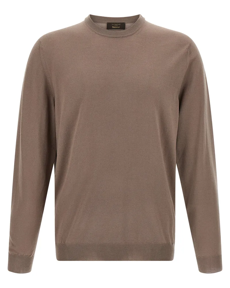Zanone Virgin Wollpullover Beige