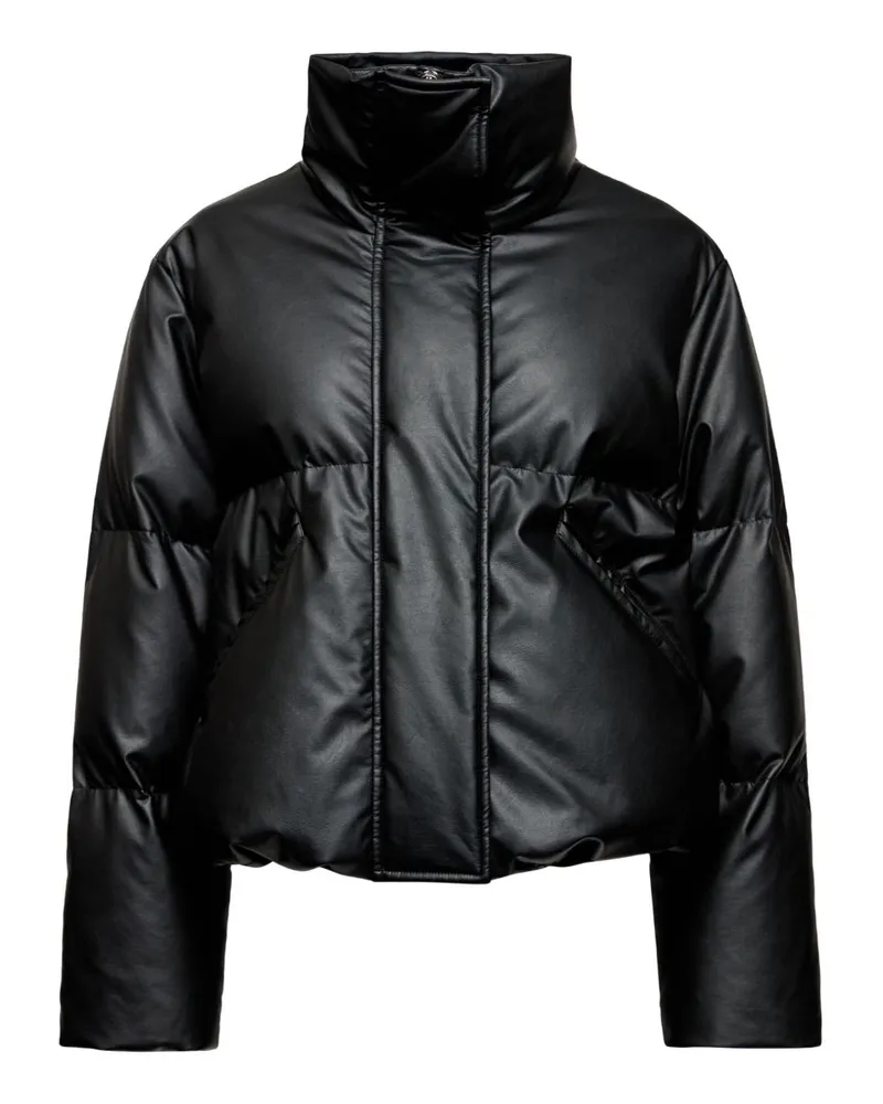 Maison Margiela Short Nylon Down Jacke Black