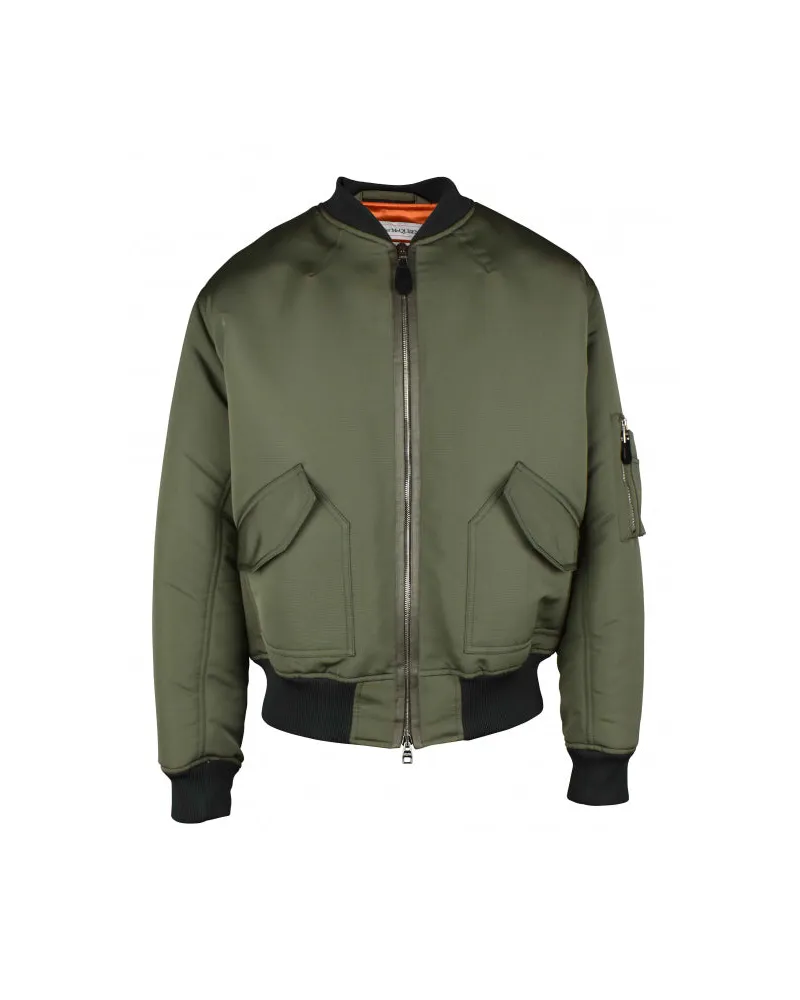 Alexander McQueen Alexander MC Königin Bomberjacke Khaki