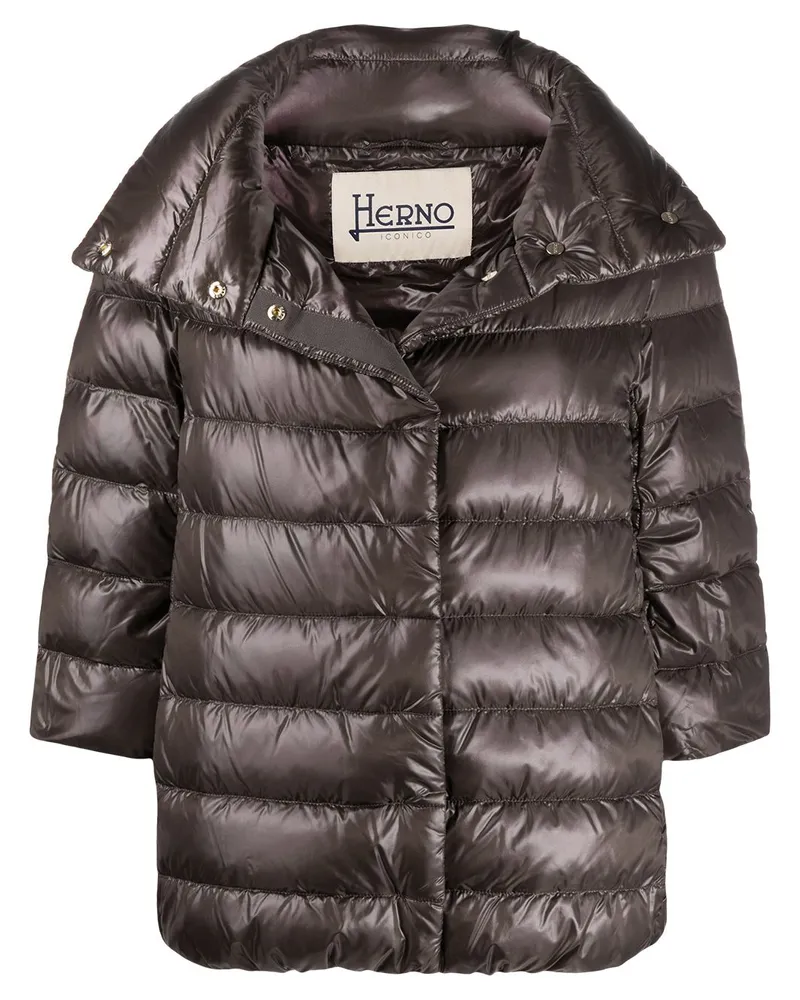 Herno Aminta Nylon Cape Brown