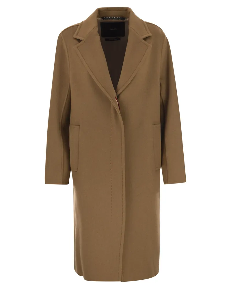Max Mara Ardenne Herrens Stil Kaschmirmantel Camel
