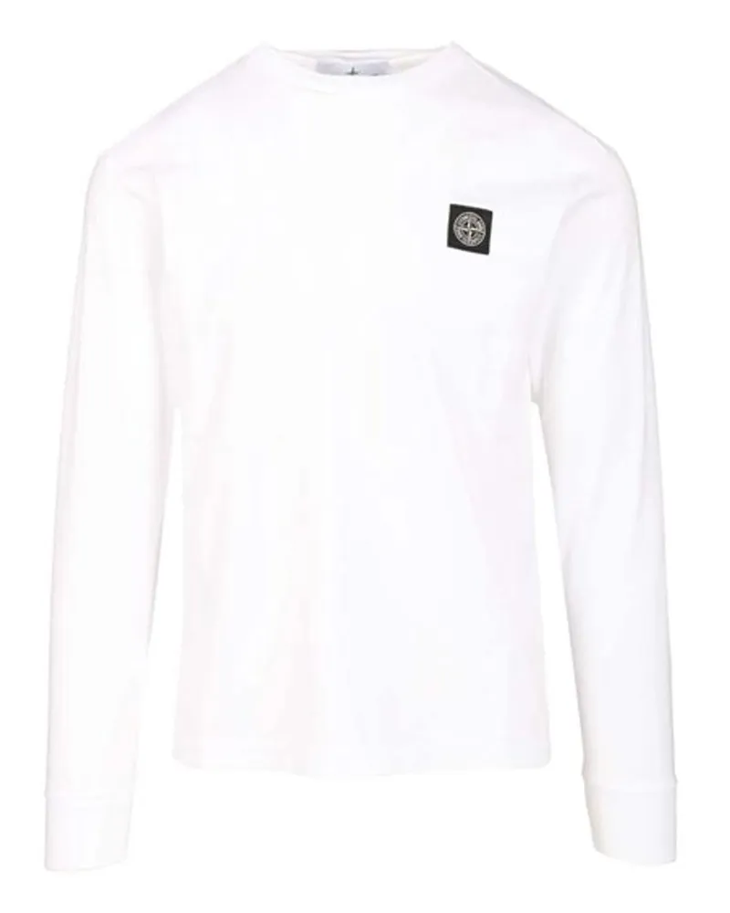 Stone Island T -Shirts und Polos Weiß White