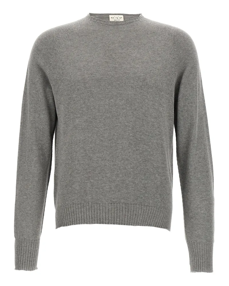 MA'RY'YA Cashmere Baumwollpullover Gray