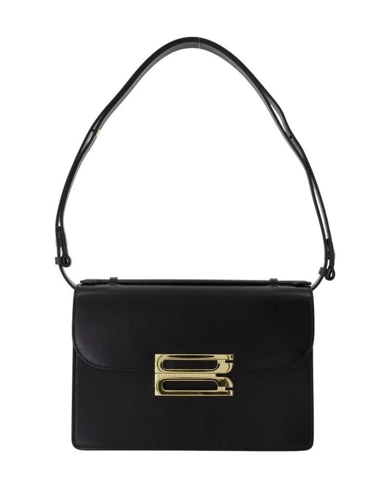 Victoria Beckham Dorian Crossbody  Leder schwarz Schwarz