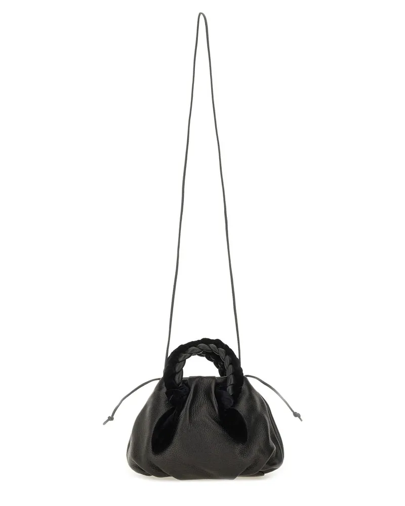 HEREU Hier "Bombon Velvet Foulard" Tasche Black