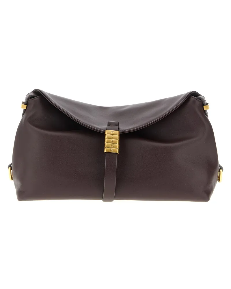 Pinko Classic Saddle Baguette' mittelgroße Umhängetasche Bordeaux
