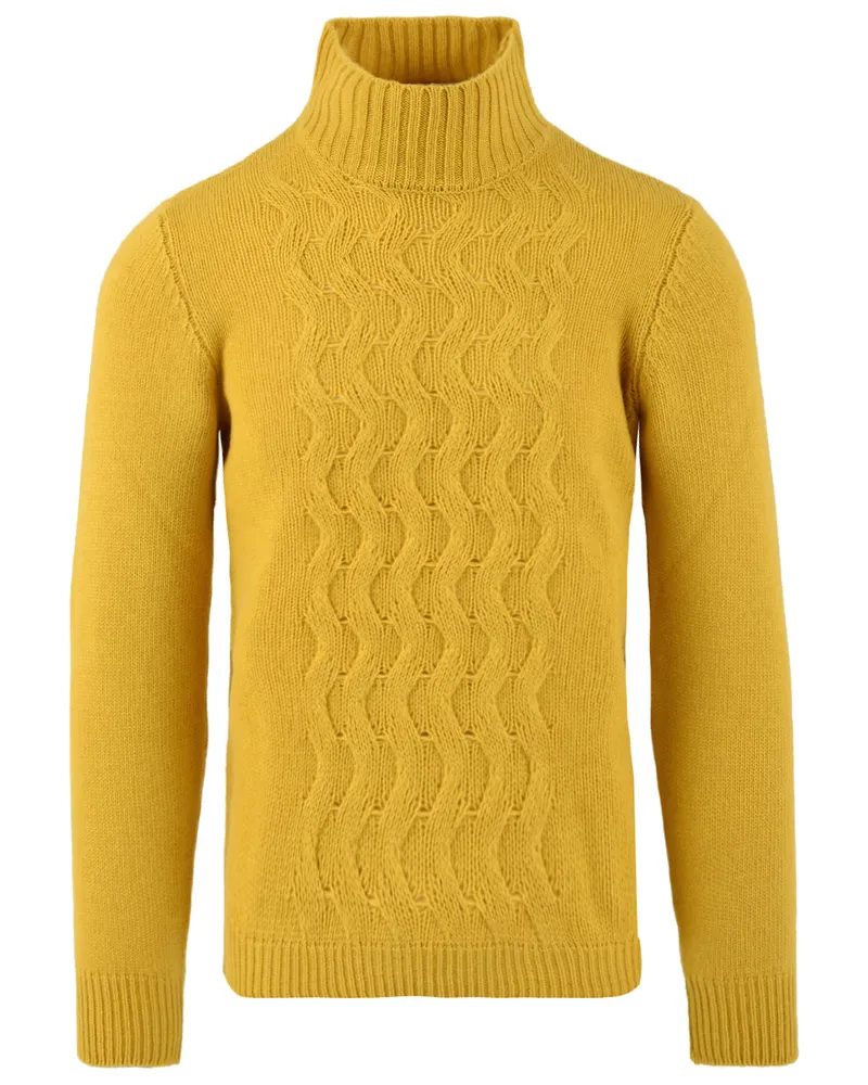 Daniele Alessandrini Pullover gelb Yellow