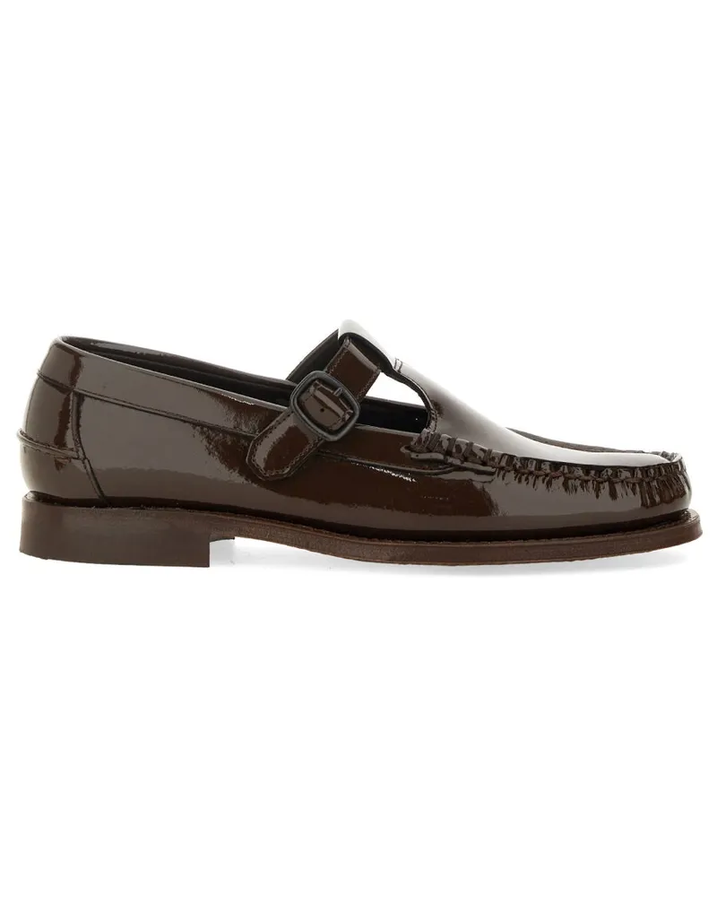 HEREU Hieru Moccasin t Bar "Alber Brown