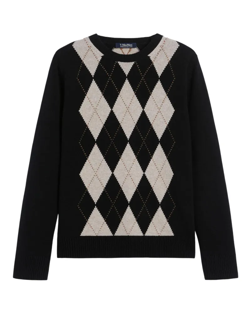 Max Mara Pullover schwarz Black