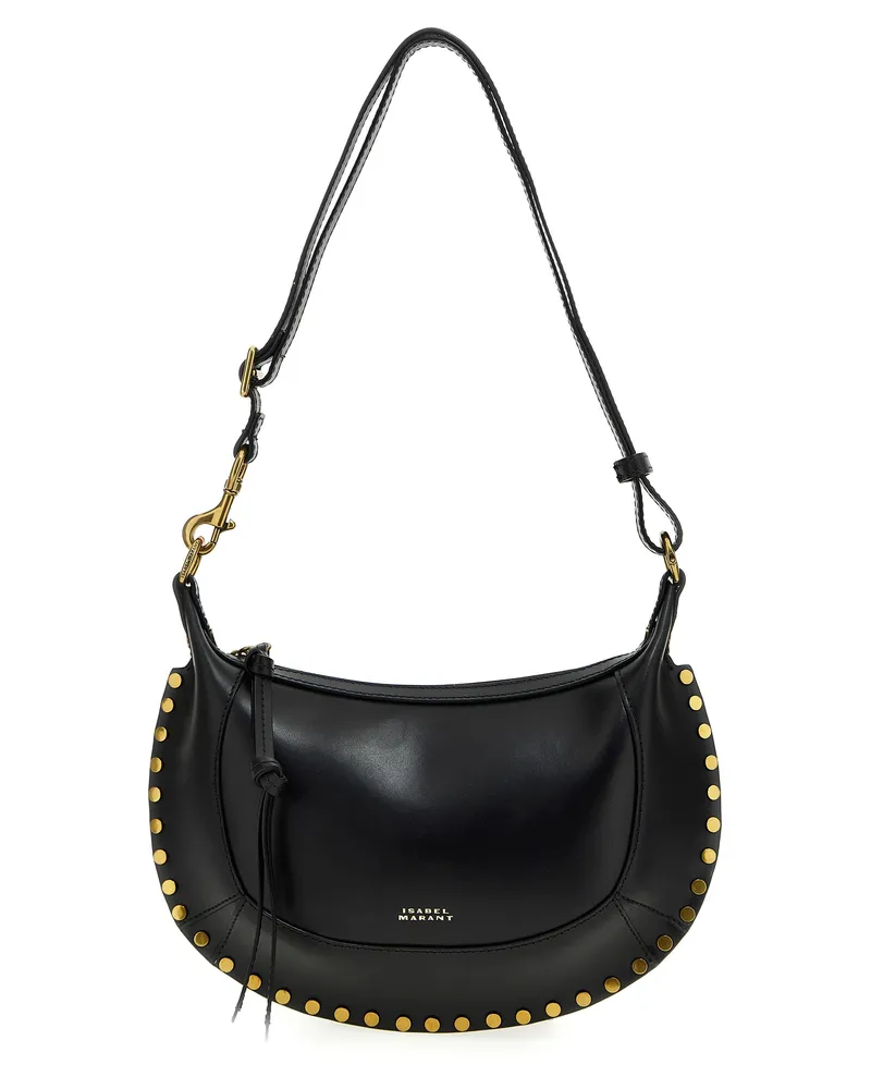 Isabel Marant Oskan Moon' Umhängetasche Black