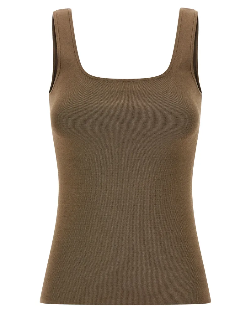 Entire Studios Viskose-Top Beige