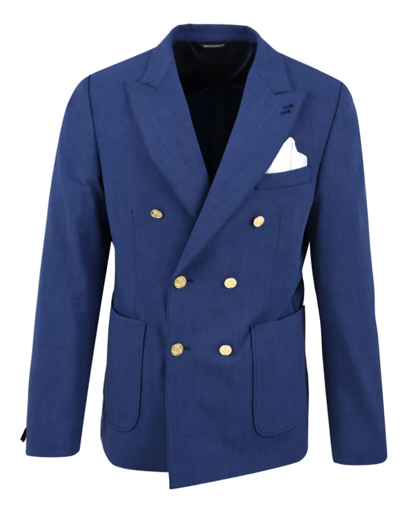 Daniele Alessandrini Jacken blau Blue