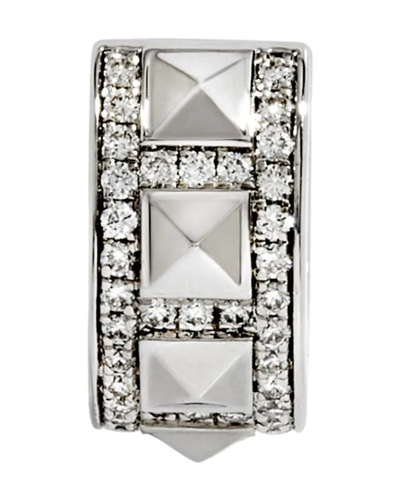 STATEMENT Rockaway -Ohrringe in Diamanten/Silber Silber