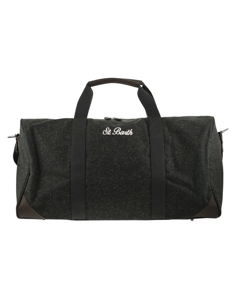 MC2 Saint Barth Jetleg Reisetasche mit Logo Anthracite