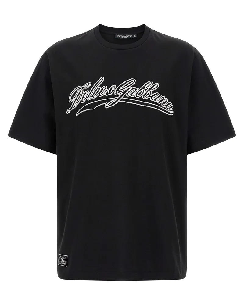 Dolce & Gabbana Logo Stickhemd White