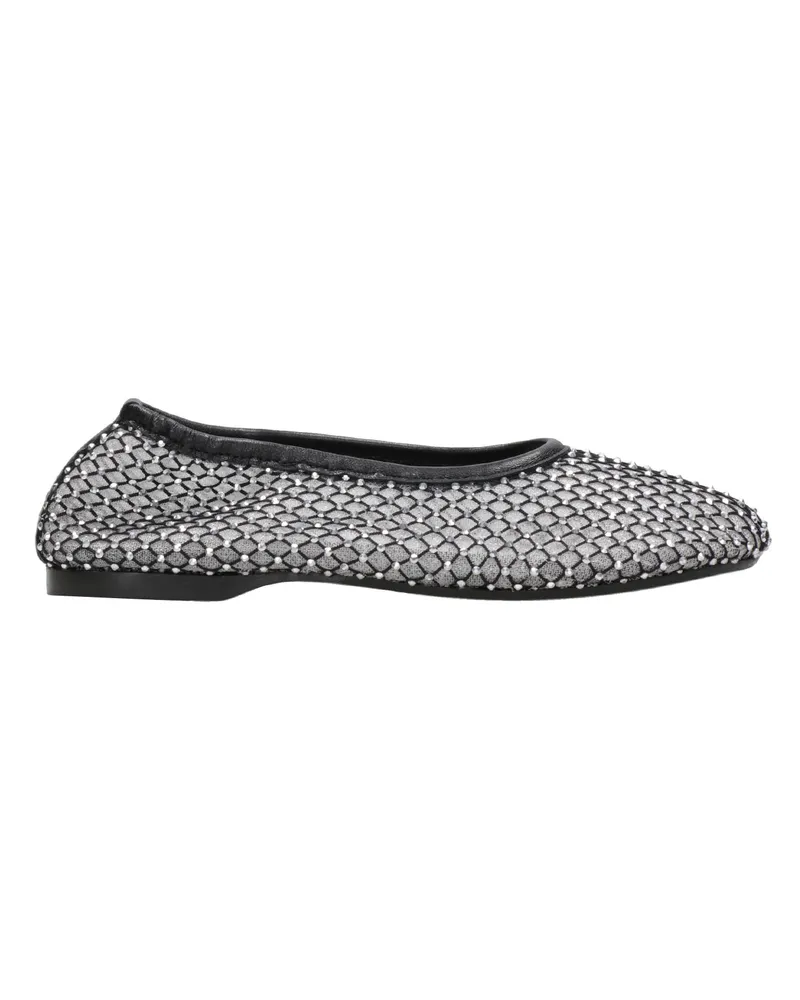 Alohas flache Schuhe schwarz Black