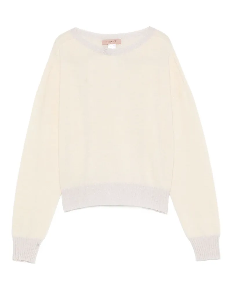 Twin-Set Twin -Set -Pullover weiß White